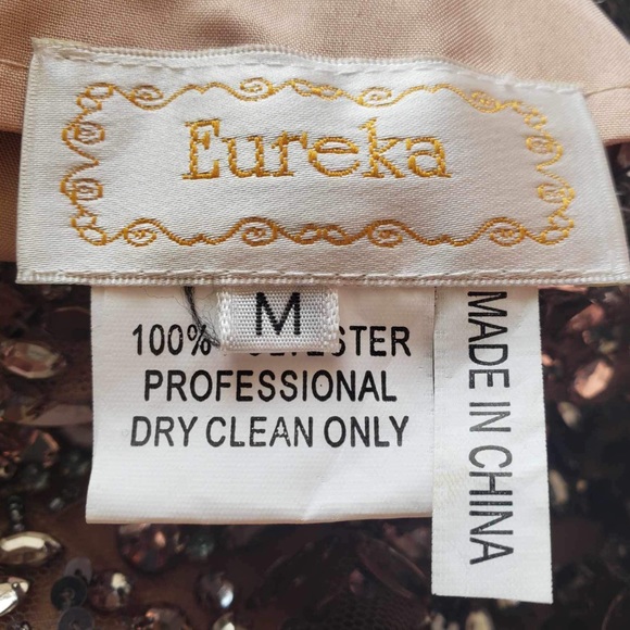 Grey Grad Dress with Bling - Picture 7 of 7